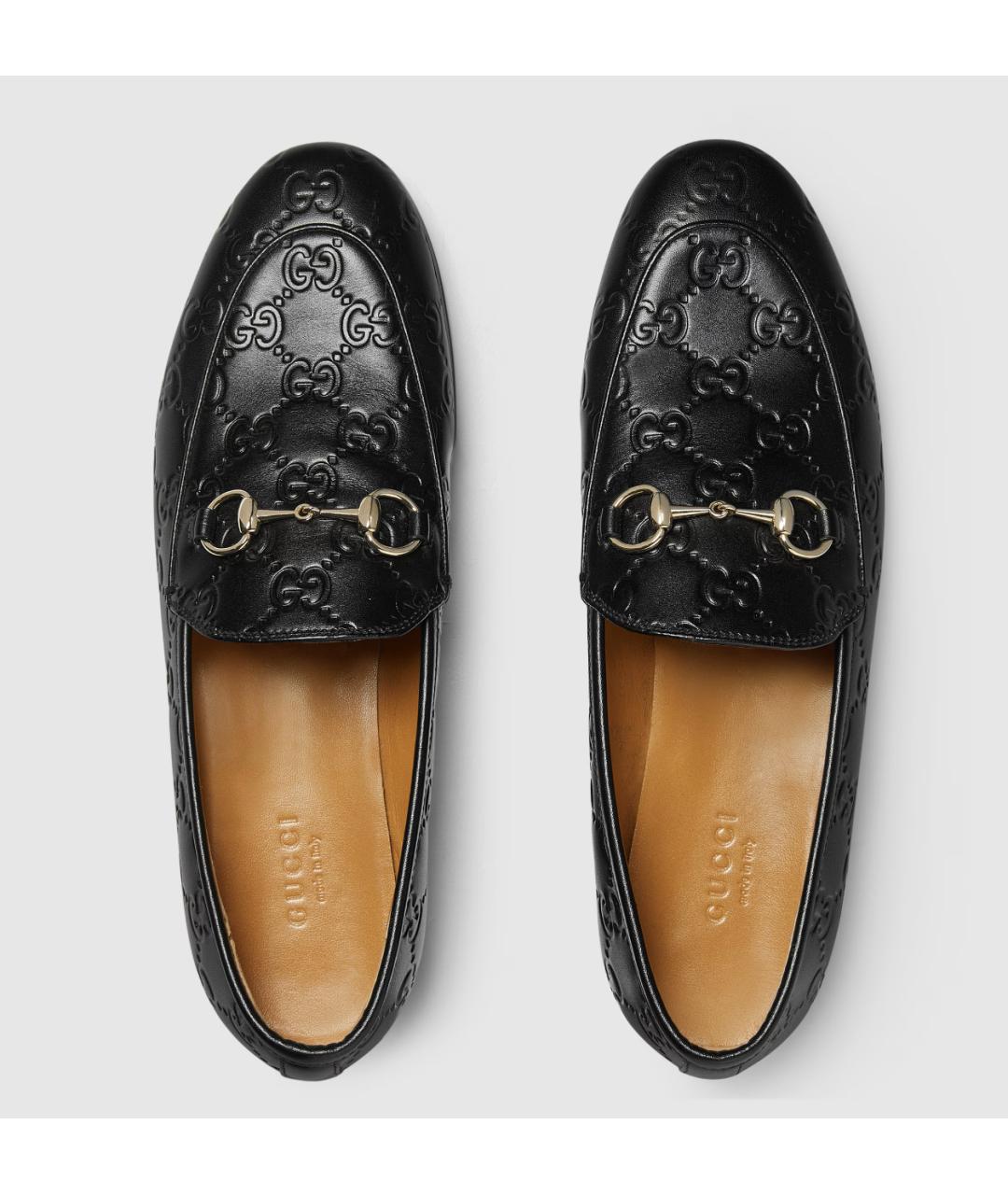 GUCCI Черные кожаные лоферы, фото 4
