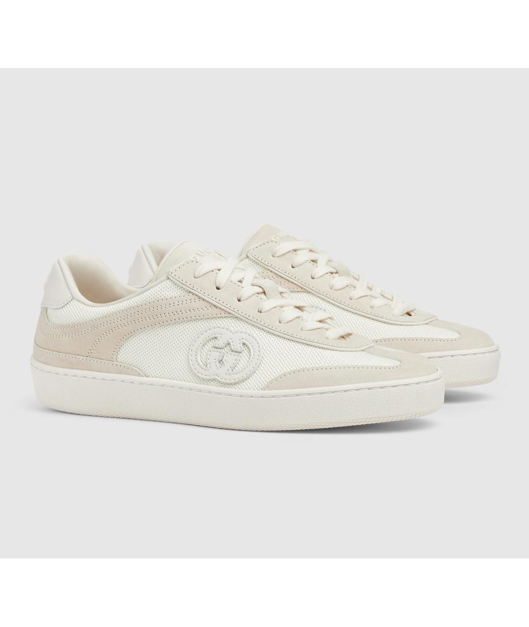 GUCCI Белые кроссовки, фото 2