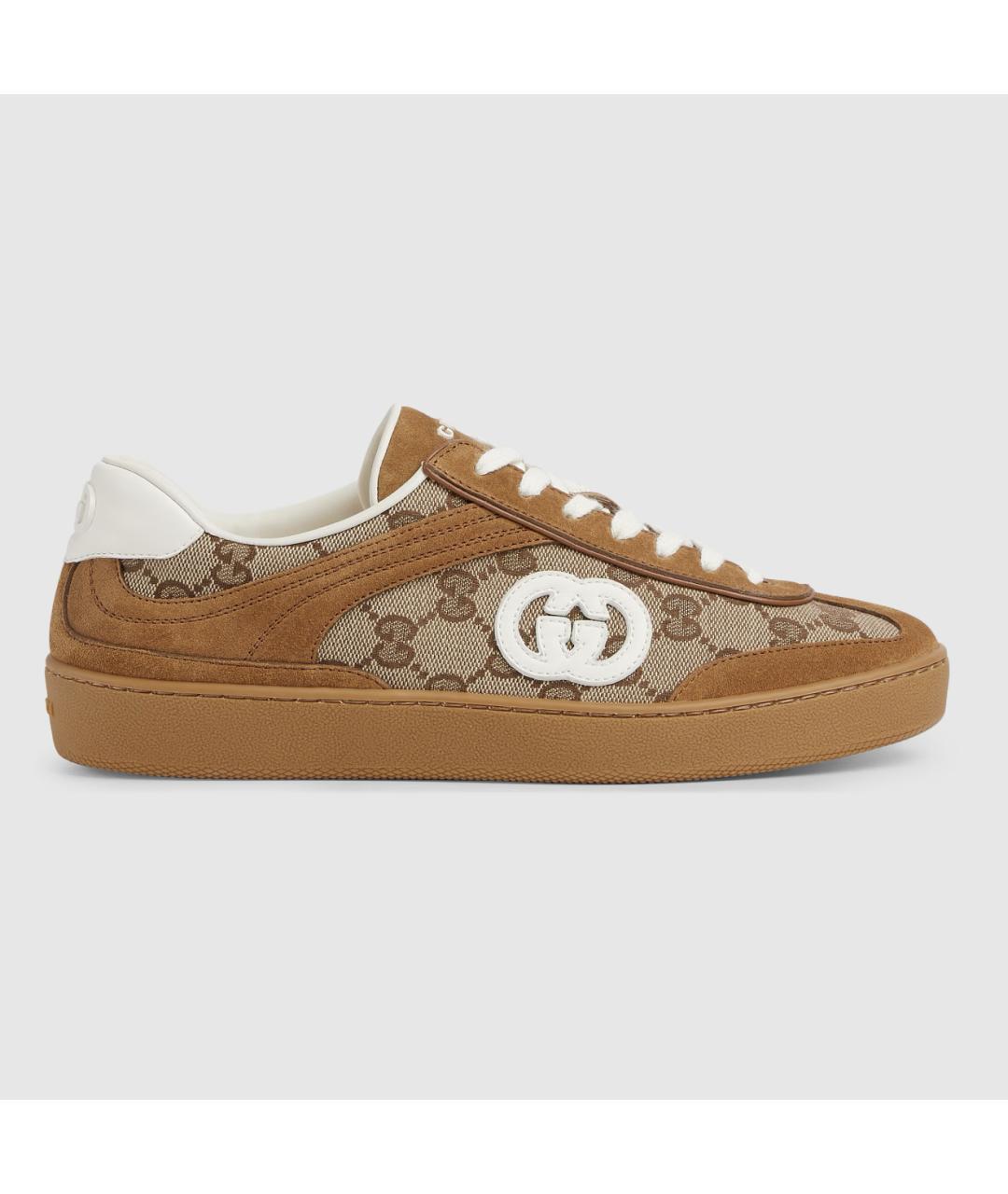 GUCCI Коричневые кроссовки, фото 6