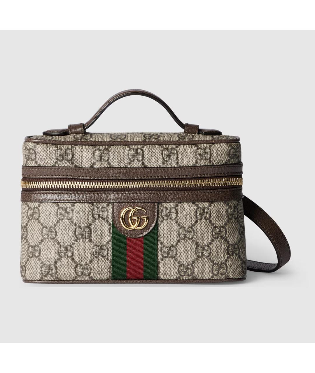GUCCI Коричневая сумка с короткими ручками, фото 6