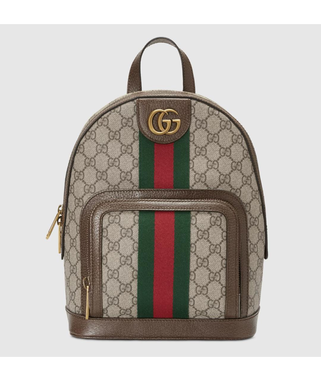GUCCI Коричневый рюкзак, фото 7