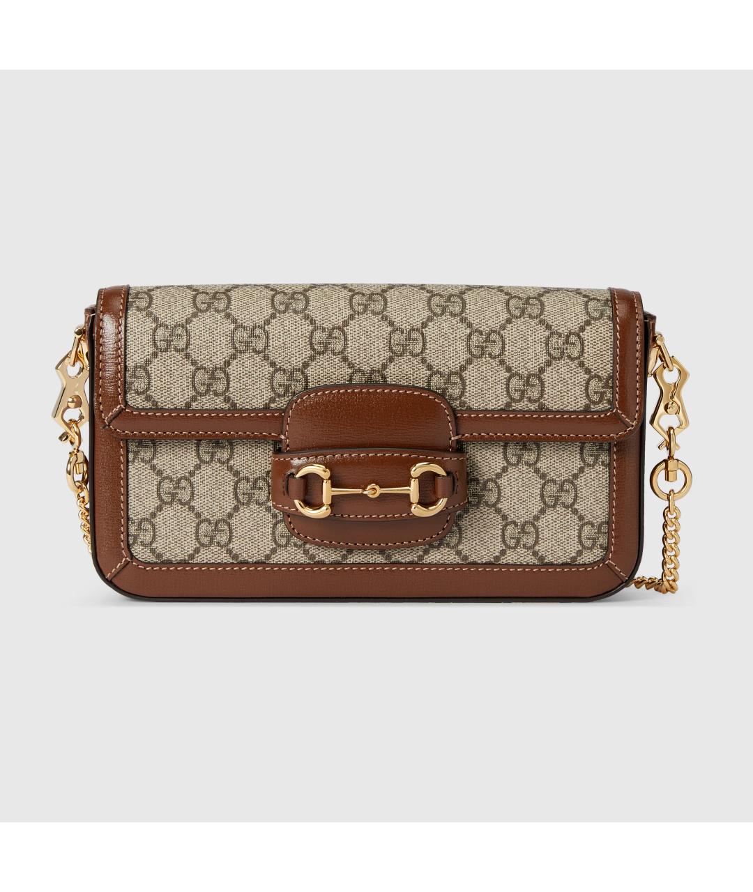 GUCCI Коричневая сумка через плечо, фото 7