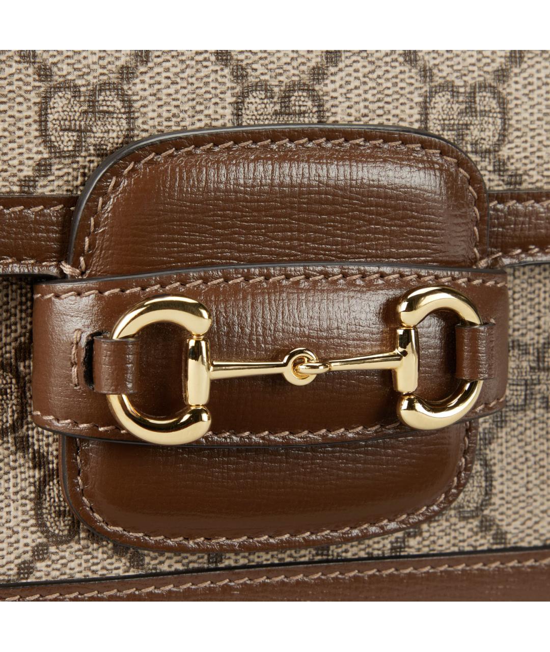 GUCCI Коричневая сумка через плечо, фото 4