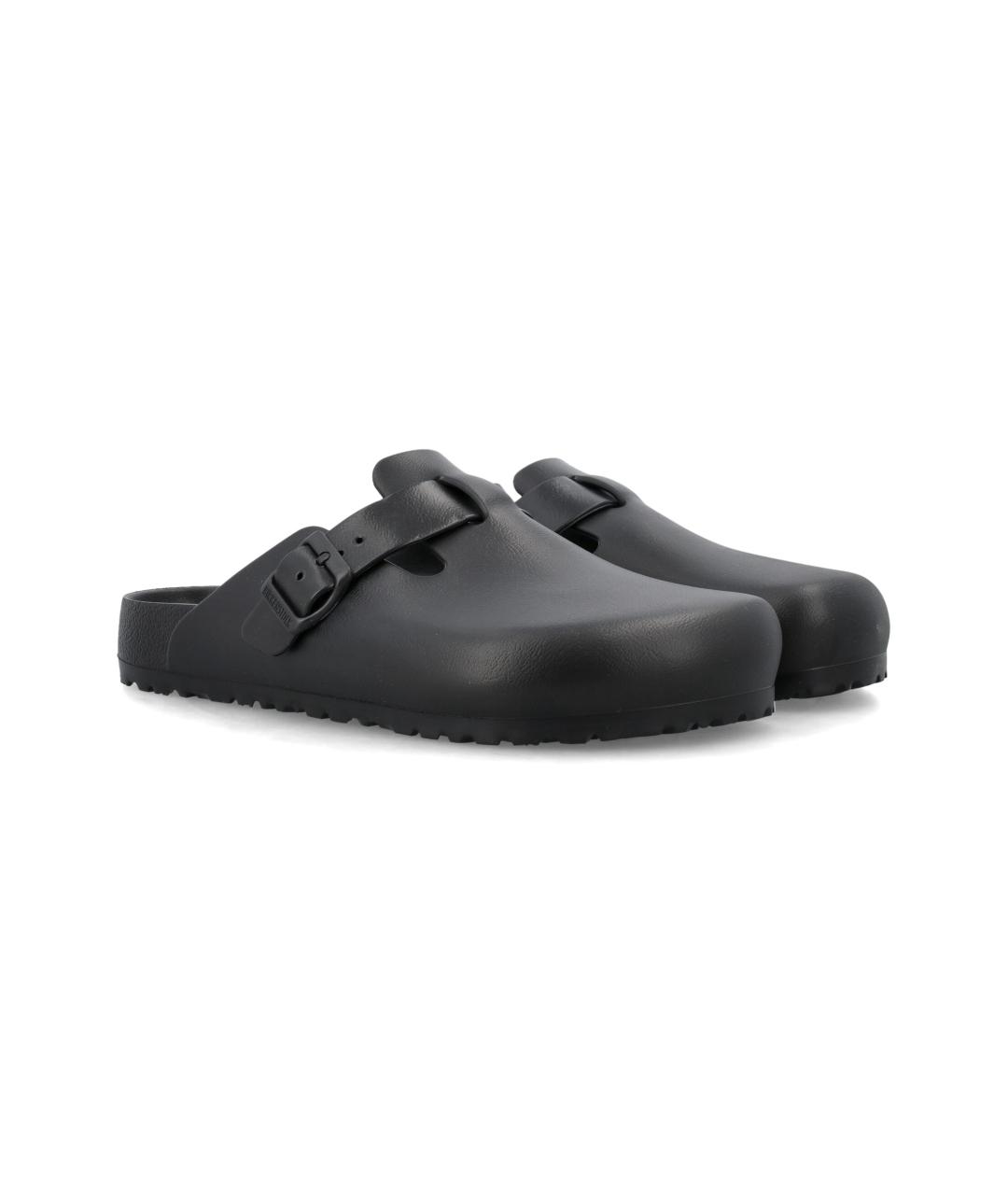 BIRKENSTOCK Черные резиновые мюли, фото 2