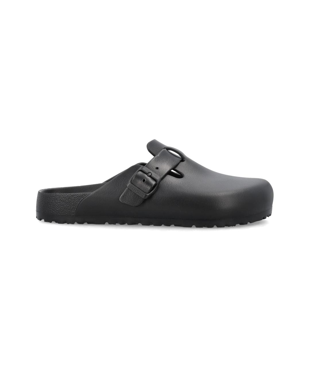 BIRKENSTOCK Черные резиновые мюли, фото 1
