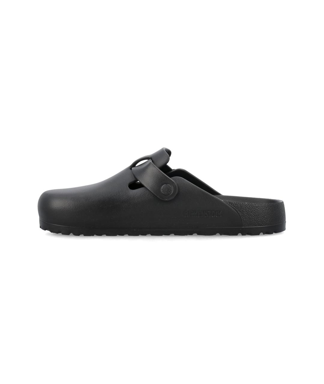 BIRKENSTOCK Черные резиновые мюли, фото 3