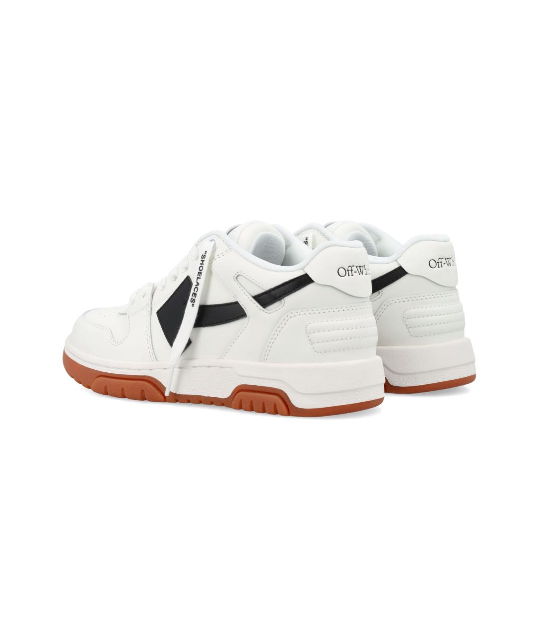 OFF-WHITE Белые синтетические кроссовки, фото 4