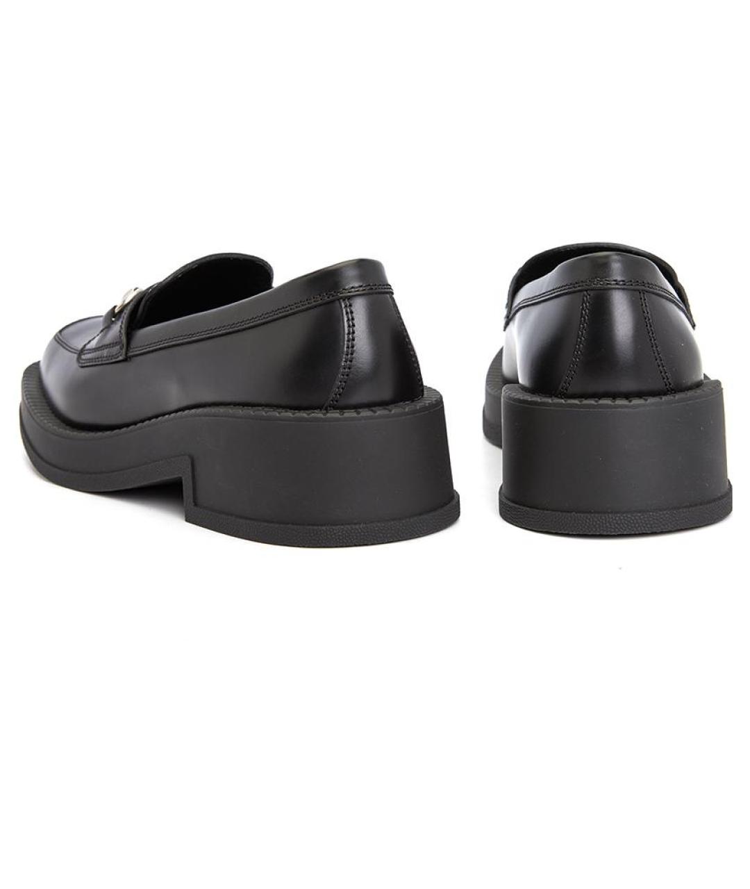 GUCCI Черные кожаные лоферы, фото 5