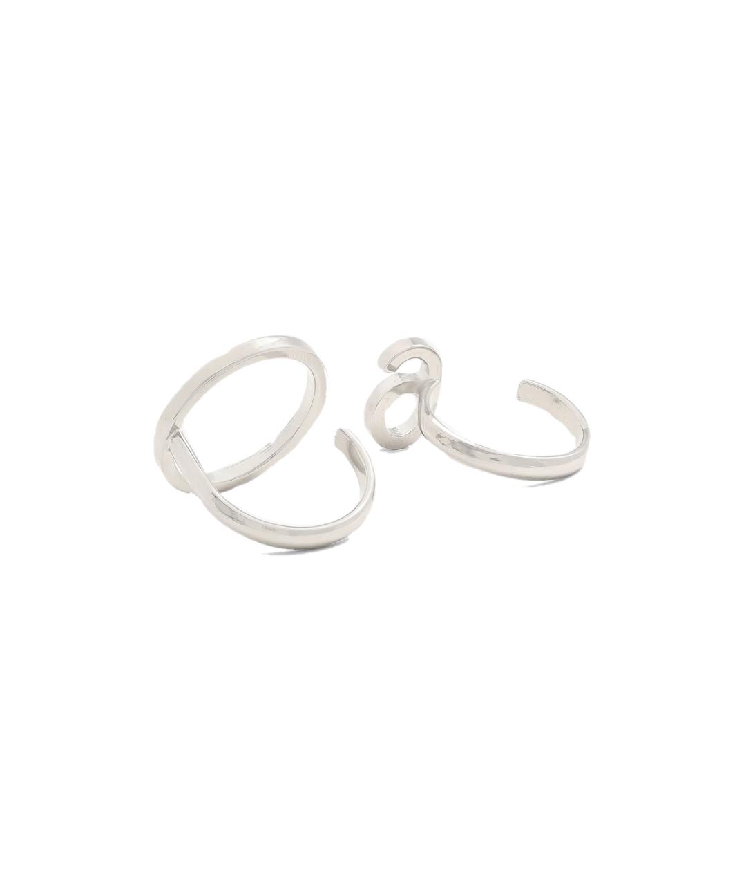 MM6 MAISON MARGIELA Серебряное металлическое кольцо, фото 2