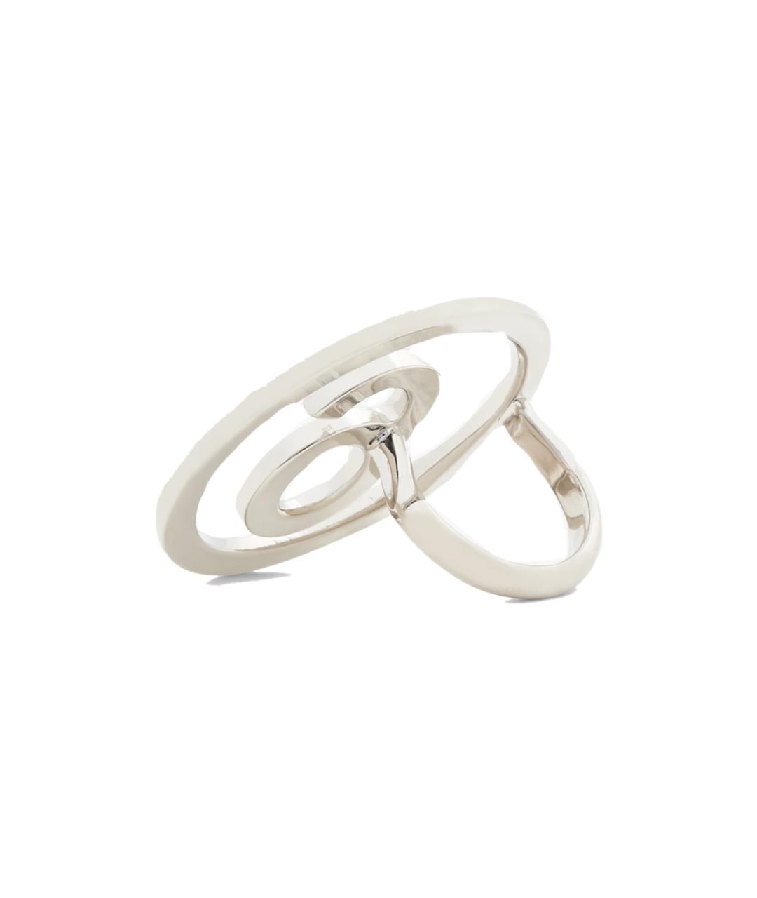 MM6 MAISON MARGIELA Серебряное металлическое кольцо, фото 2