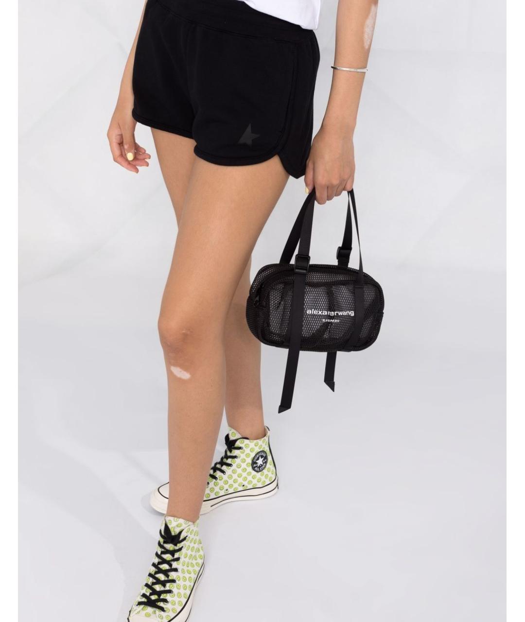 GOLDEN GOOSE DELUXE BRAND Черные хлопковые шорты, фото 3