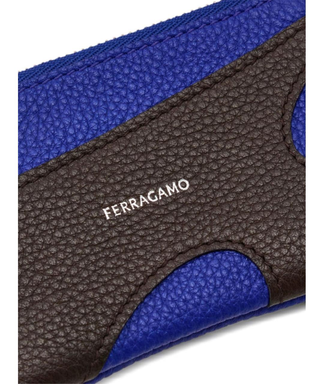 FERRAGAMO Мульти кожаный кардхолдер, фото 5