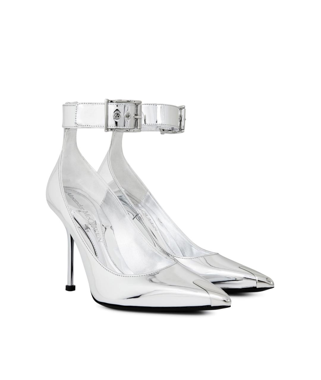 ALEXANDER MCQUEEN Серебряные туфли, фото 2