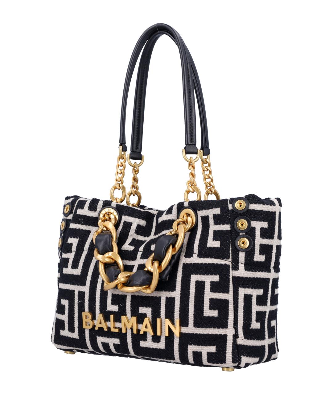 BALMAIN Мульти тканевая сумка тоут, фото 3
