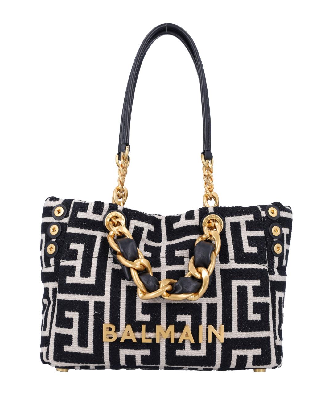BALMAIN Мульти тканевая сумка тоут, фото 1