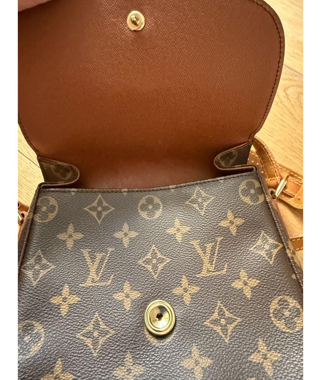 LOUIS VUITTON Коричневая сумка через плечо, фото 5