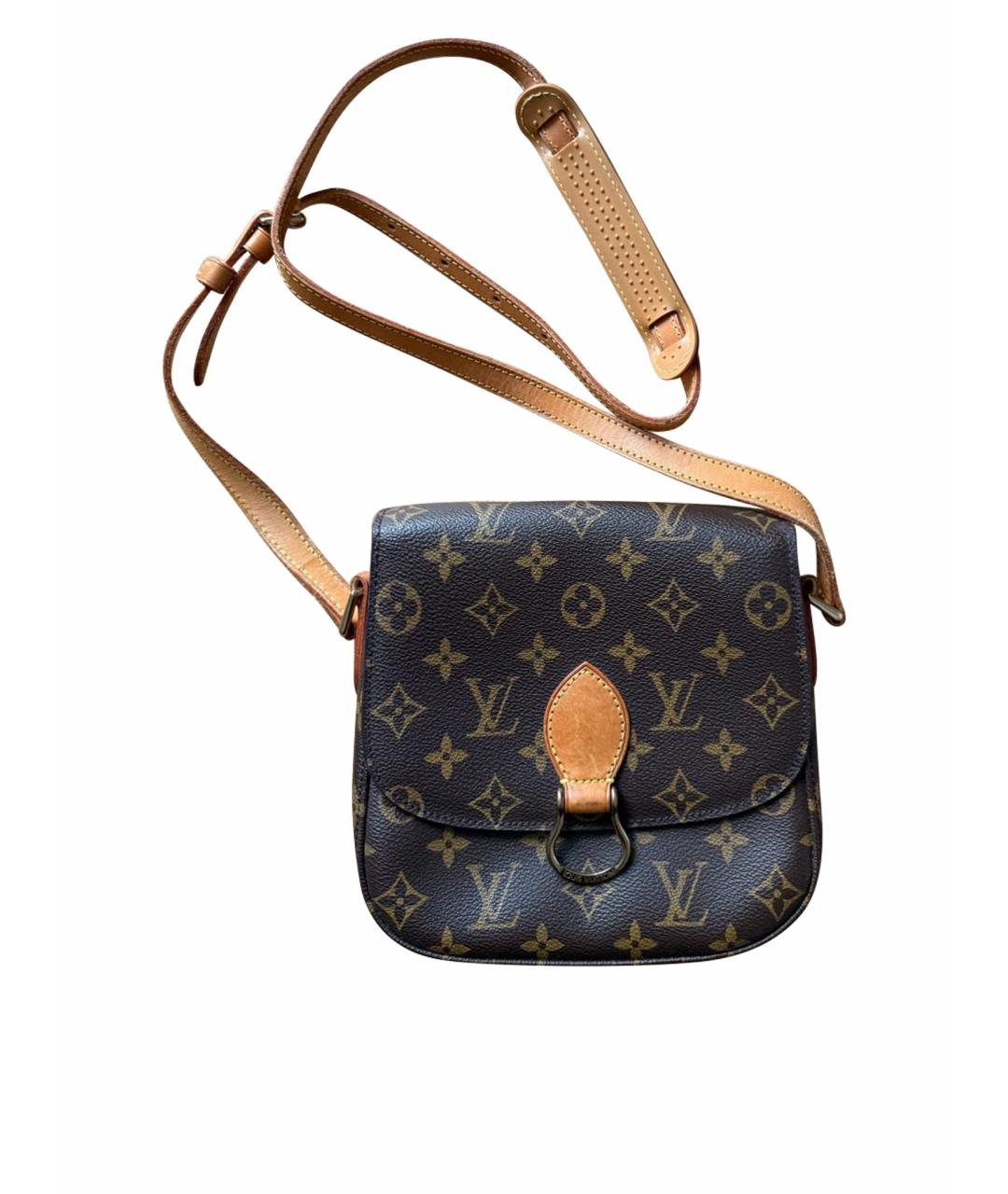 LOUIS VUITTON Коричневая сумка через плечо, фото 1
