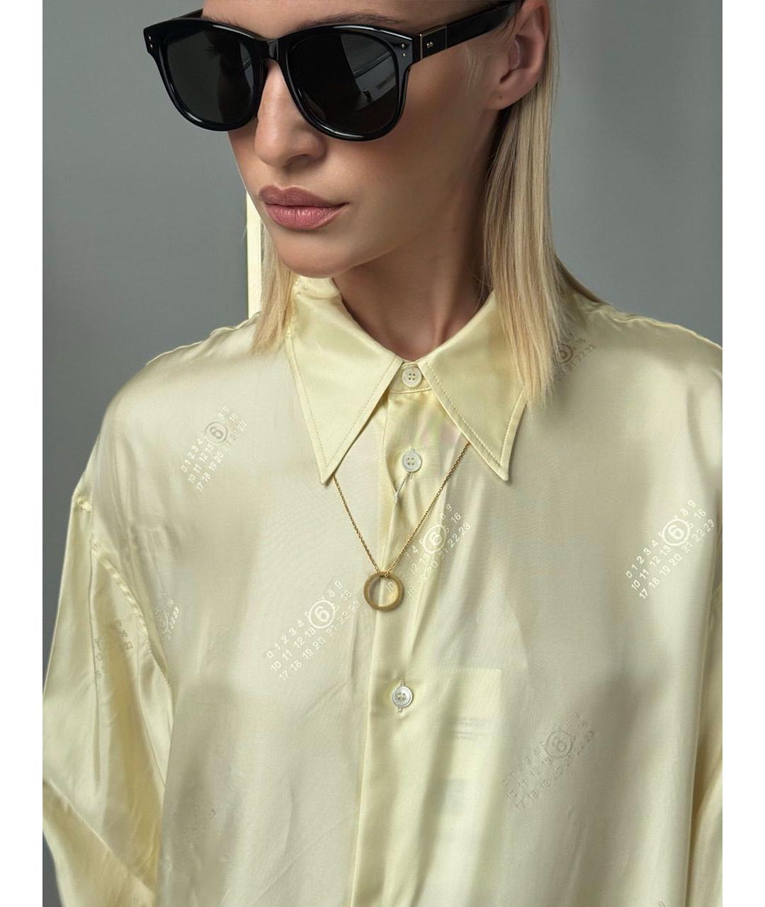 MAISON MARGIELA Золотое серебряное колье, фото 4