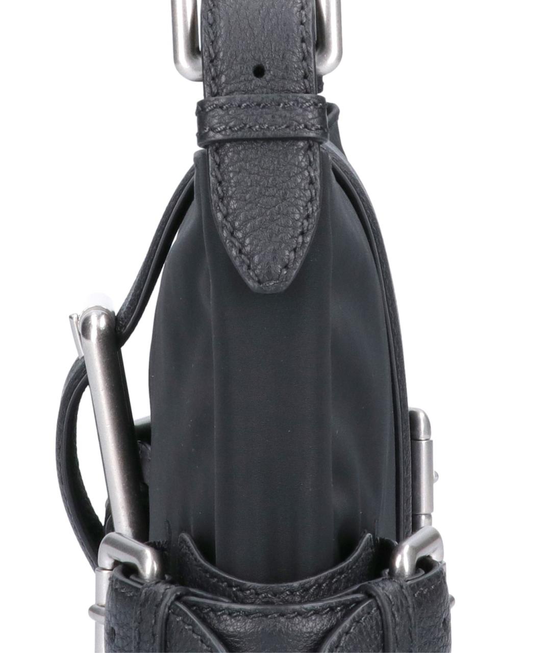 BOTTEGA VENETA Черная сумка через плечо, фото 3