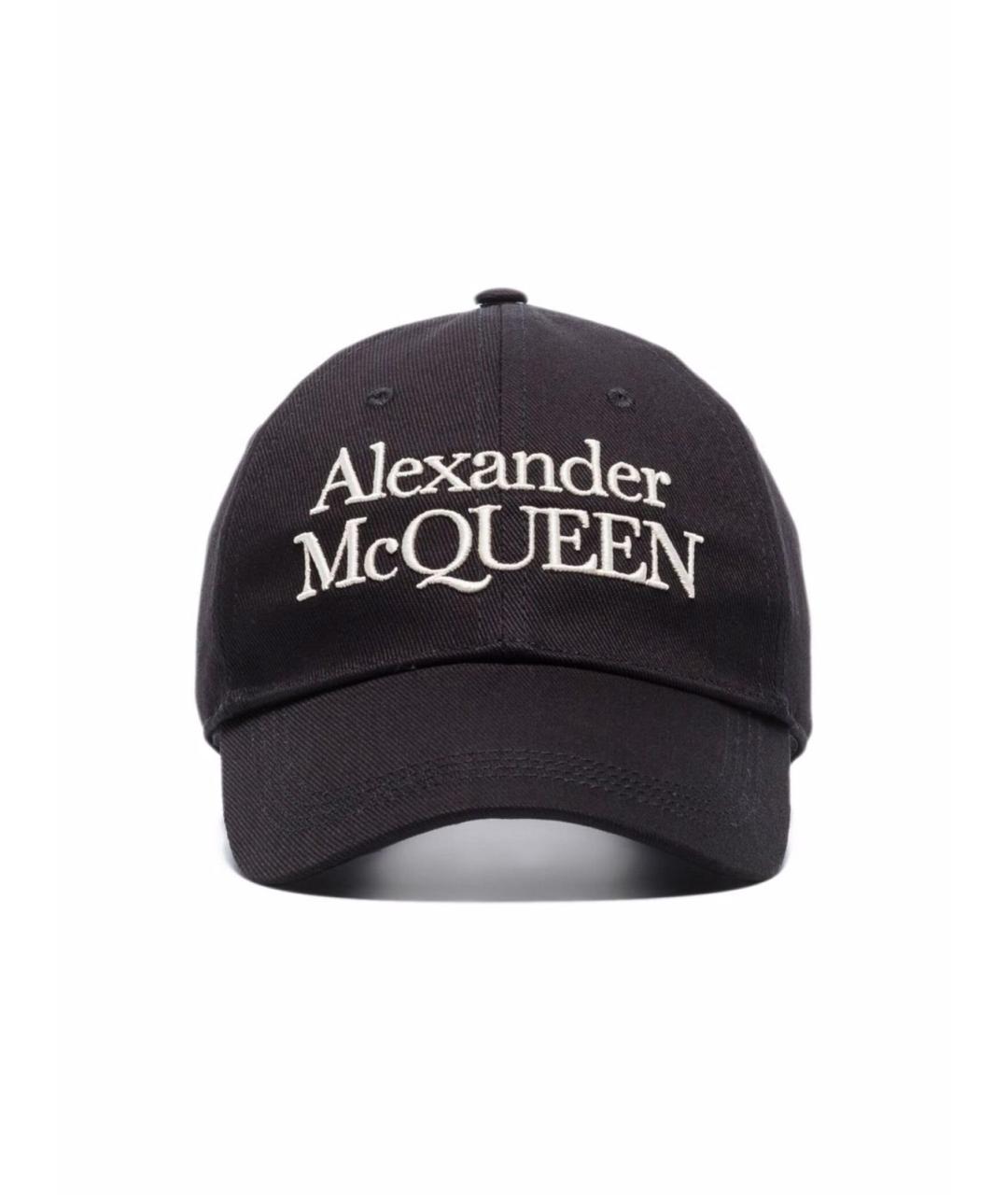 ALEXANDER MCQUEEN Черная кепка/бейсболка, фото 1