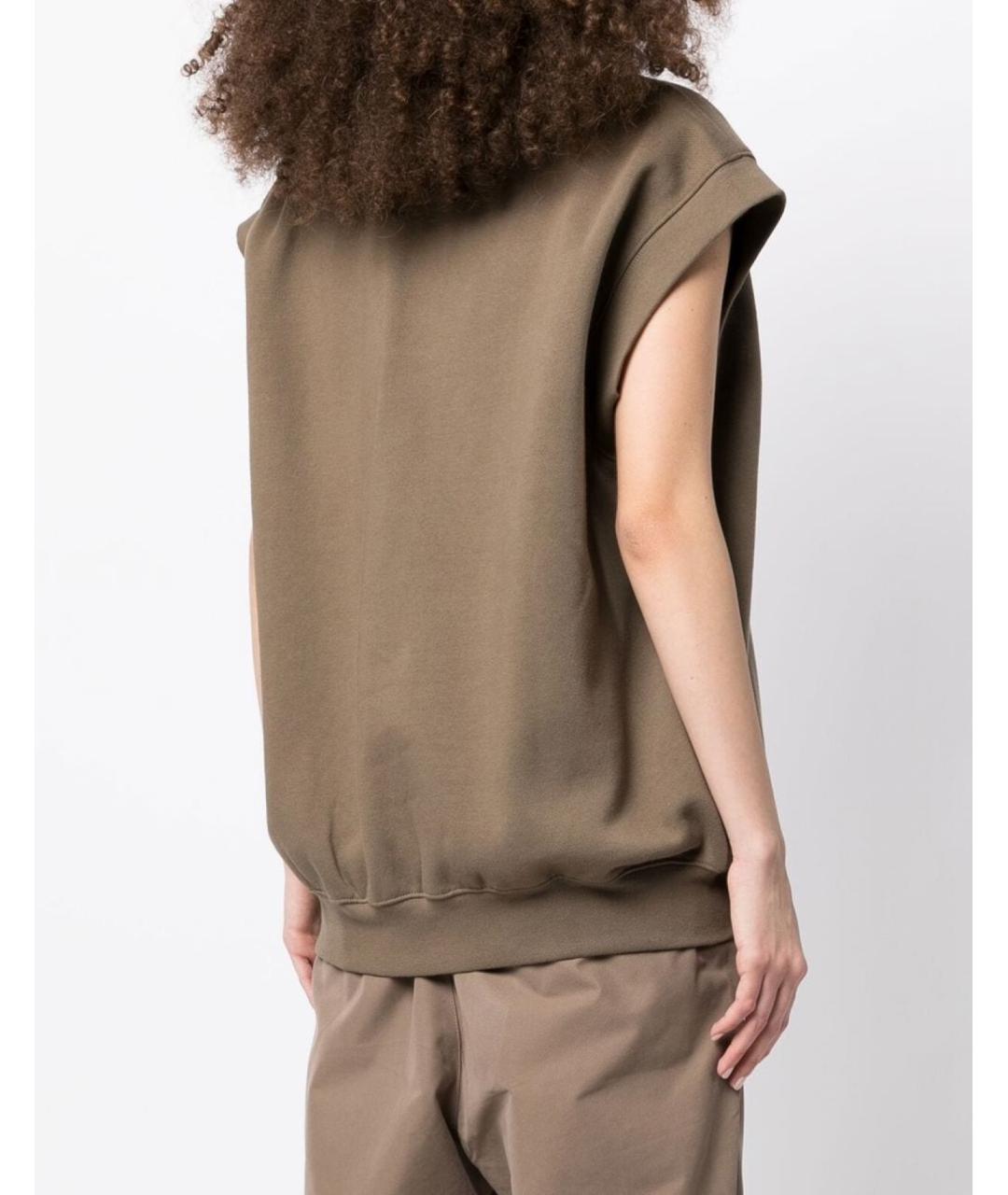 FEAR OF GOD Коричневая жилетка, фото 4