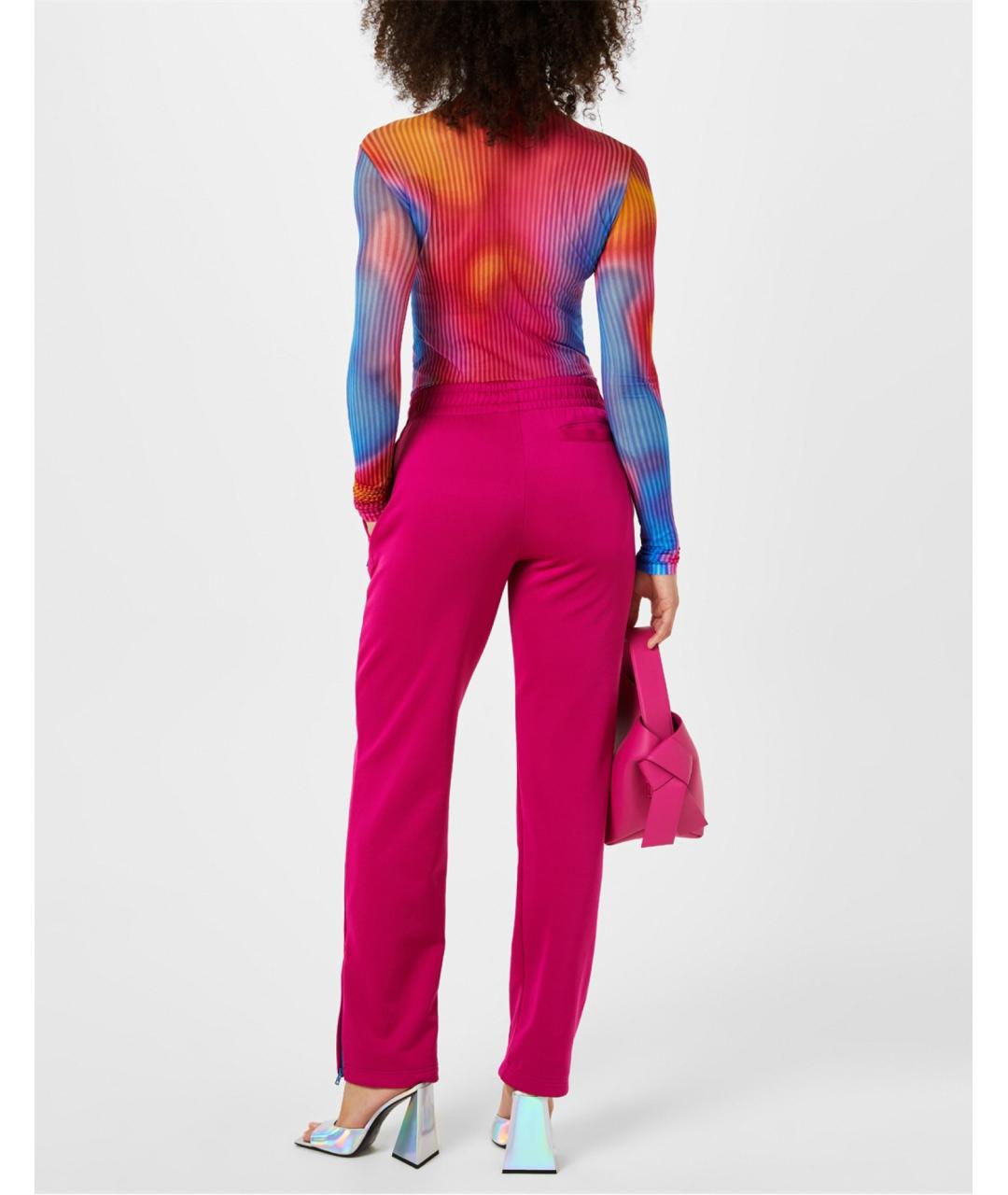 ACNE STUDIOS Розовые прямые брюки, фото 3