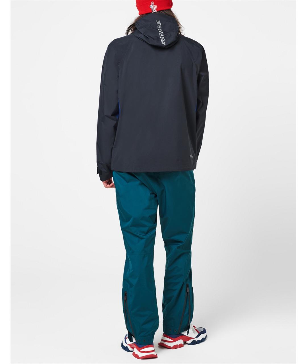 MONCLER Зеленые повседневные брюки, фото 3