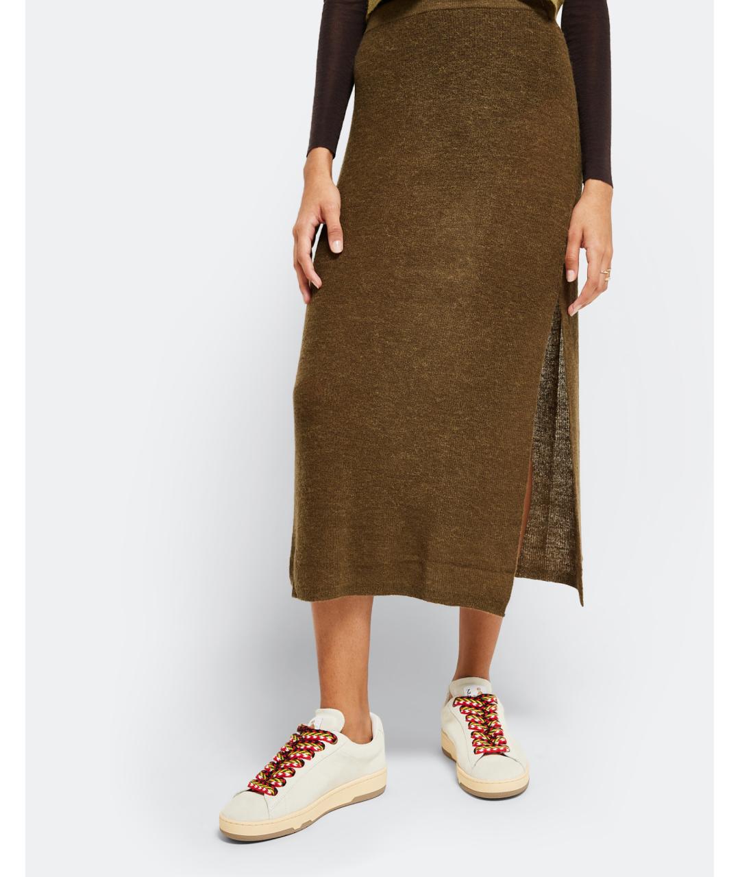 LANVIN Белые кожаные кеды, фото 5