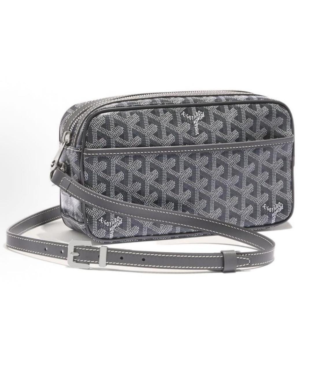 GOYARD Серая сумка на плечо, фото 5