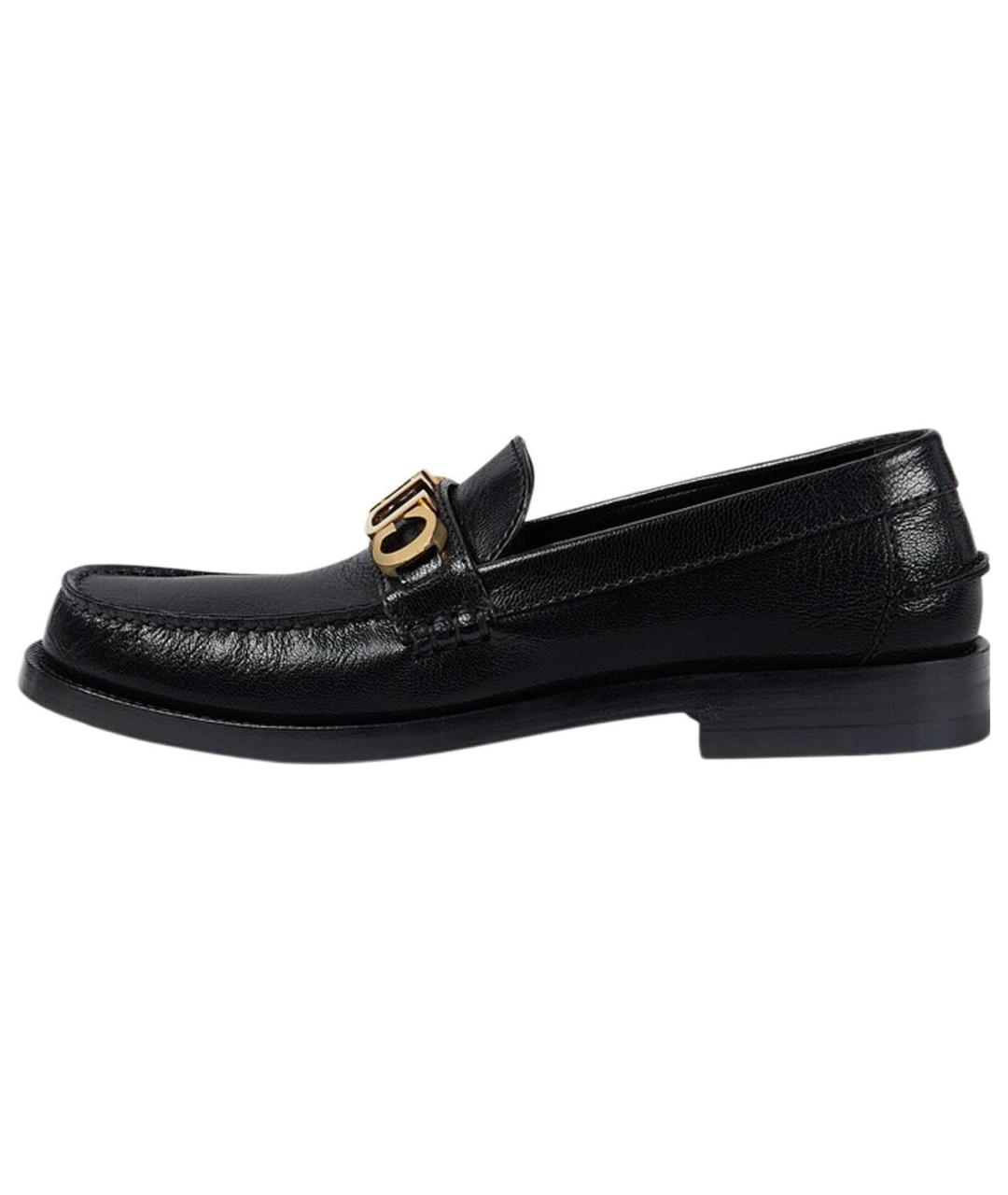GUCCI Черные кожаные лоферы, фото 2
