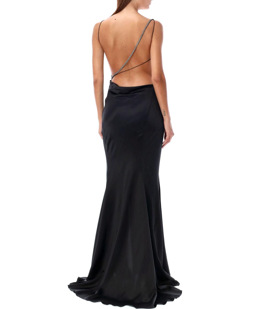 GIVENCHY Черное шелковое платье, фото 3