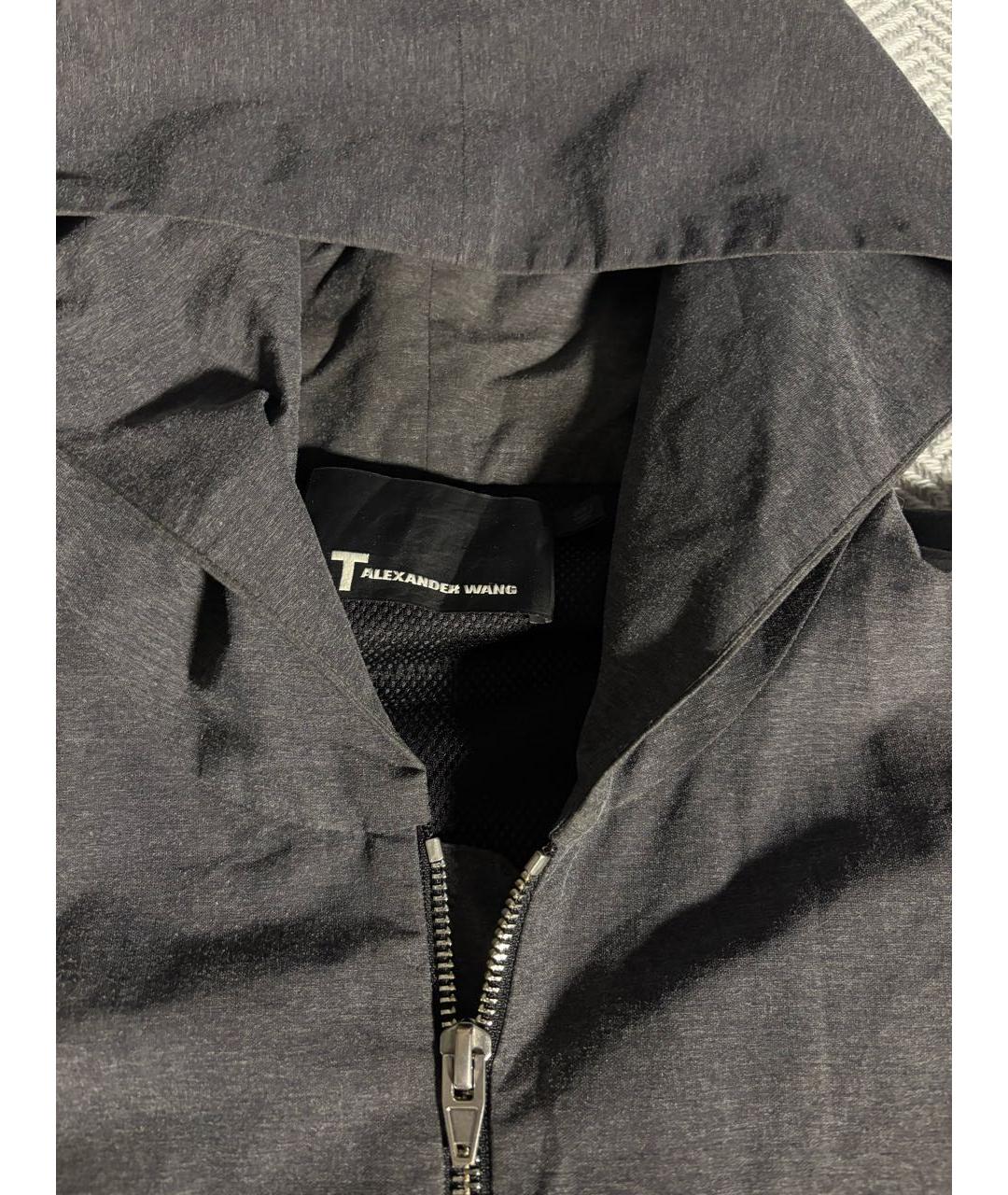 ALEXANDER WANG Серая хлопковая куртка, фото 2