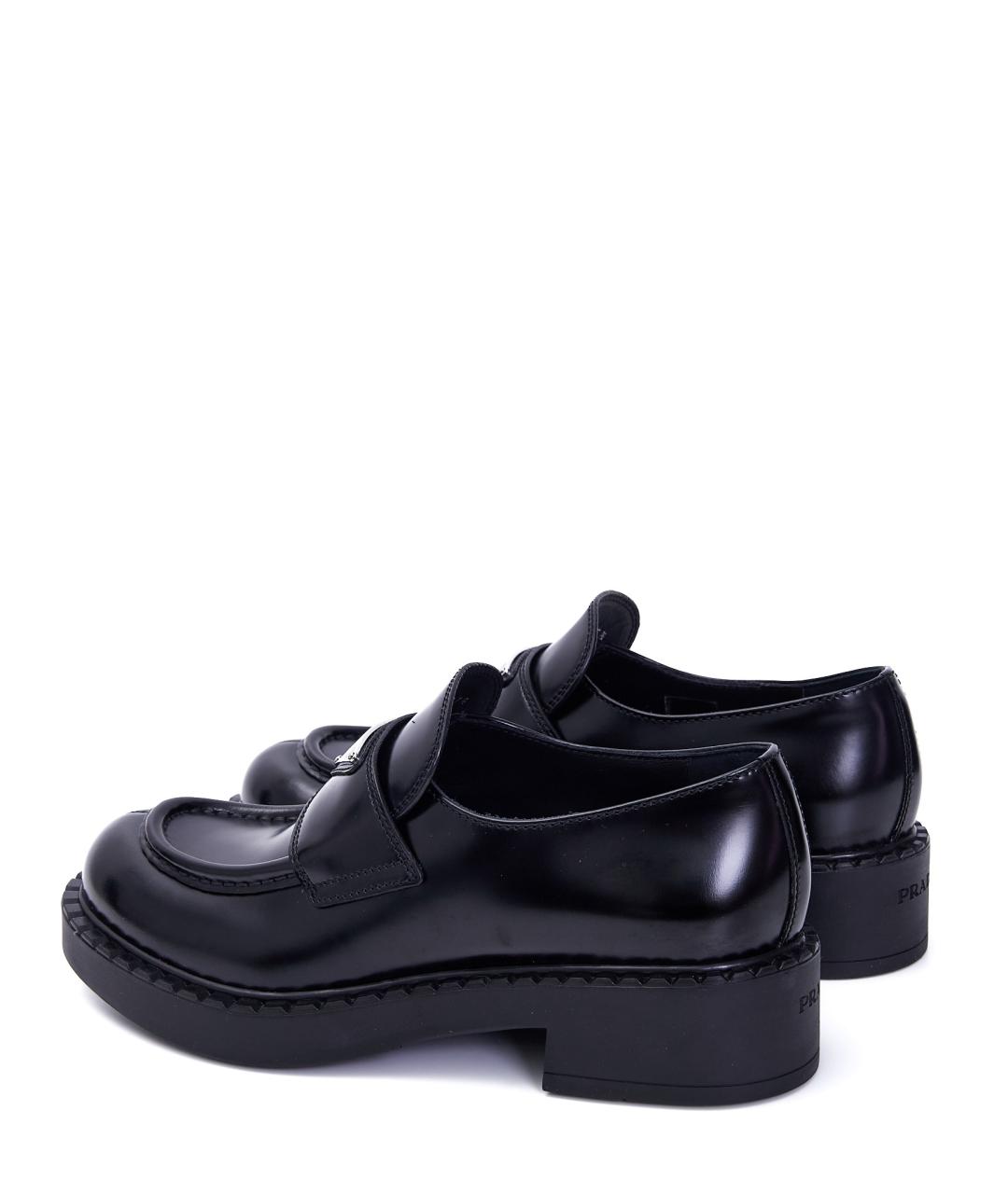 PRADA Черные кожаные ботинки, фото 8