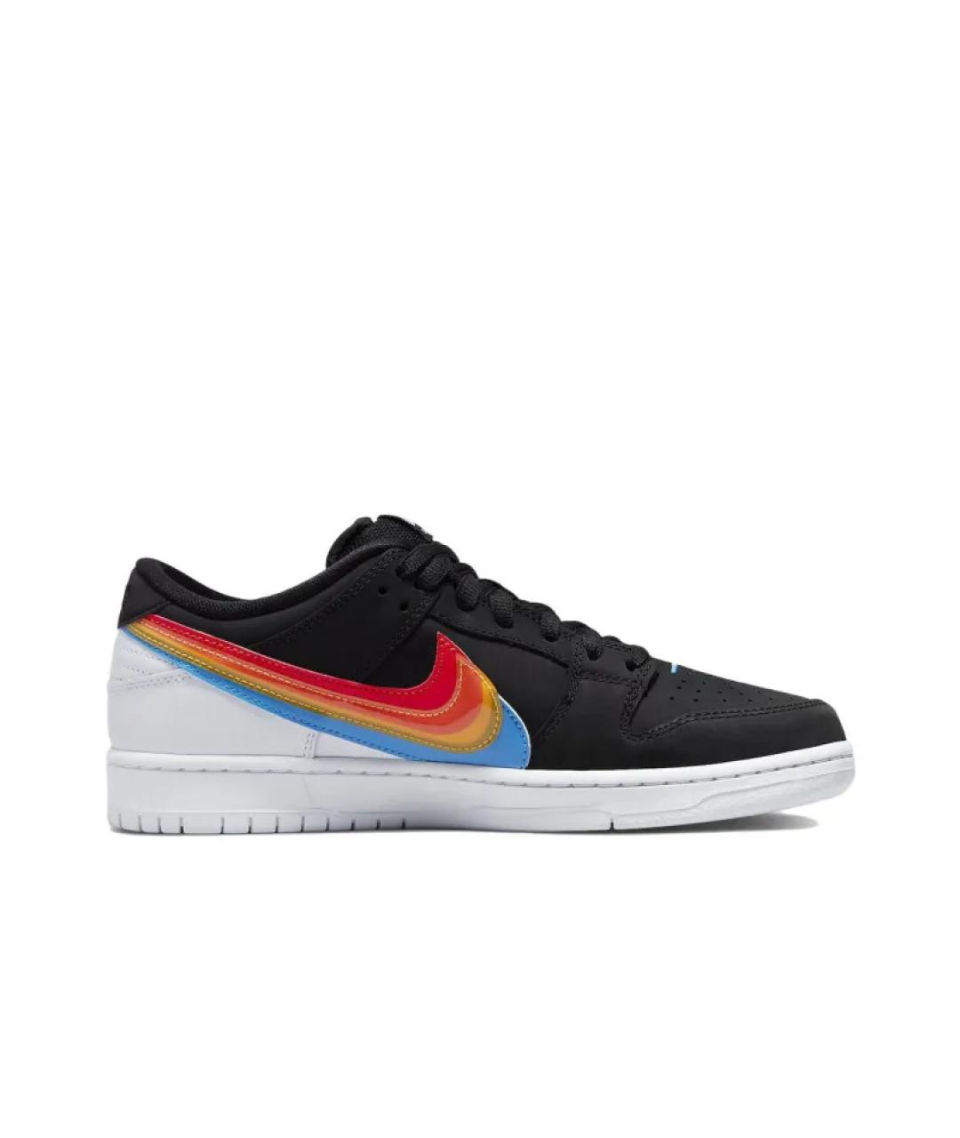 NIKE Черные низкие кроссовки / кеды, фото 6