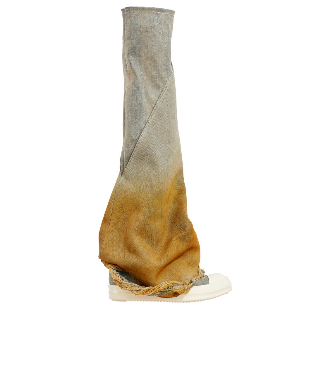 RICK OWENS Мульти текстильные сапоги, фото 1