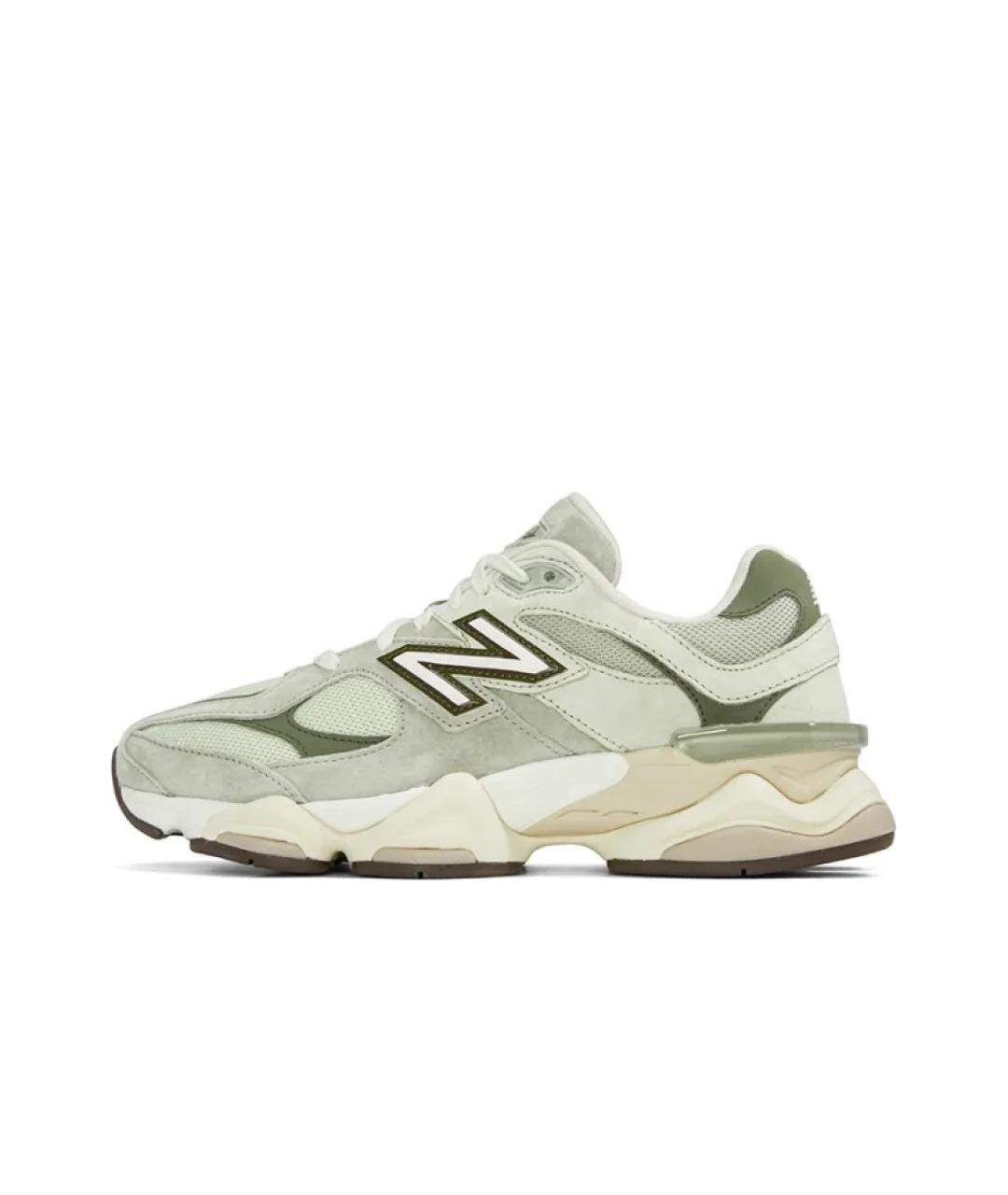 NEW BALANCE Хаки текстильные кроссовки, фото 5
