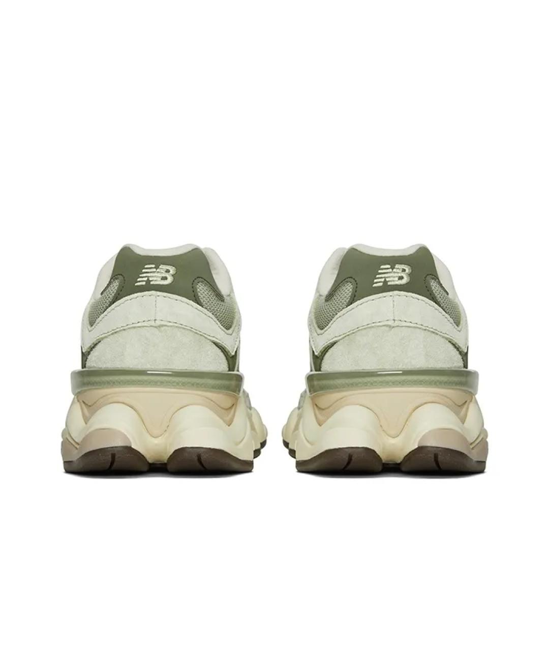 NEW BALANCE Хаки текстильные кроссовки, фото 3