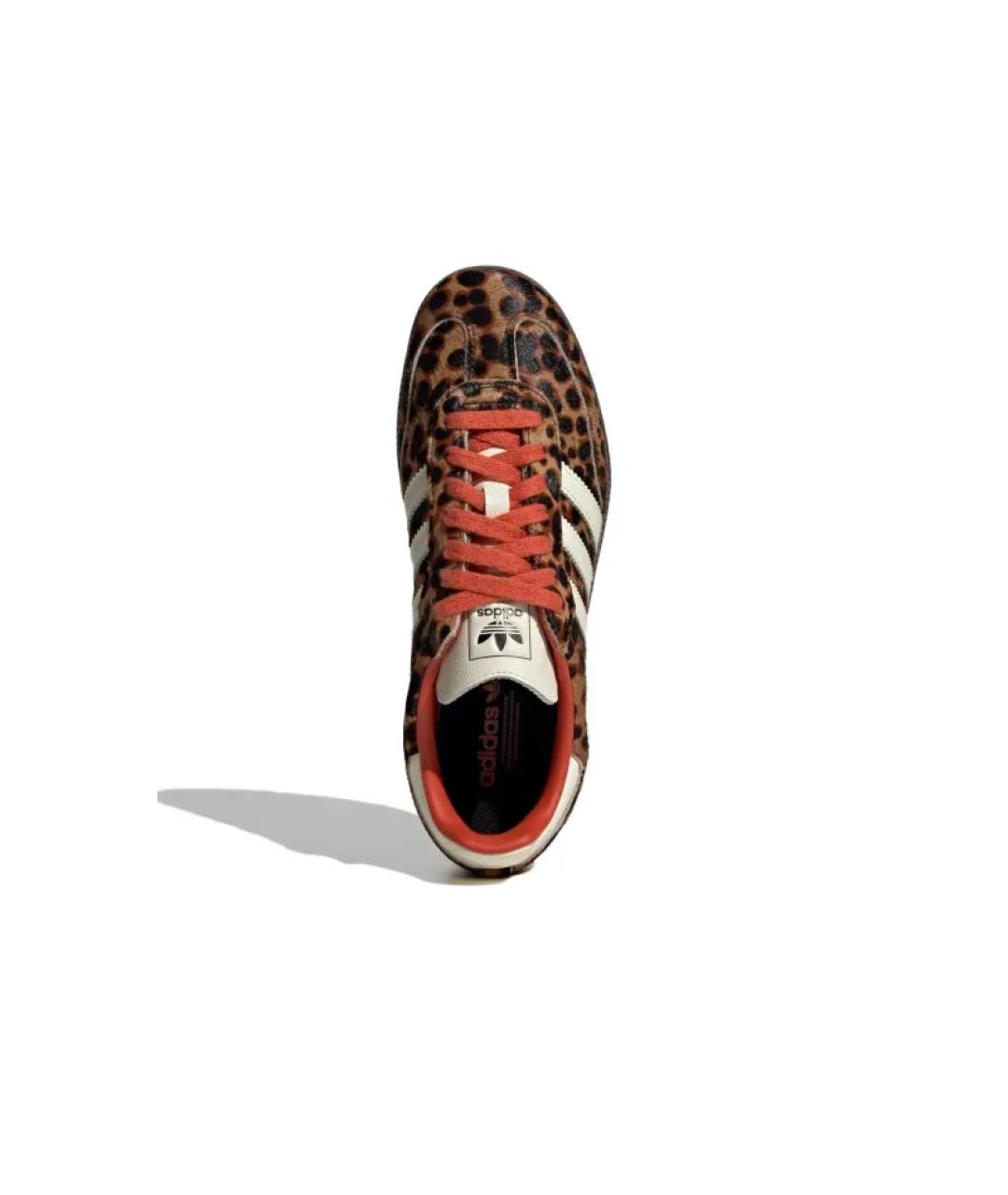 ADIDAS Коричневые кеды, фото 4