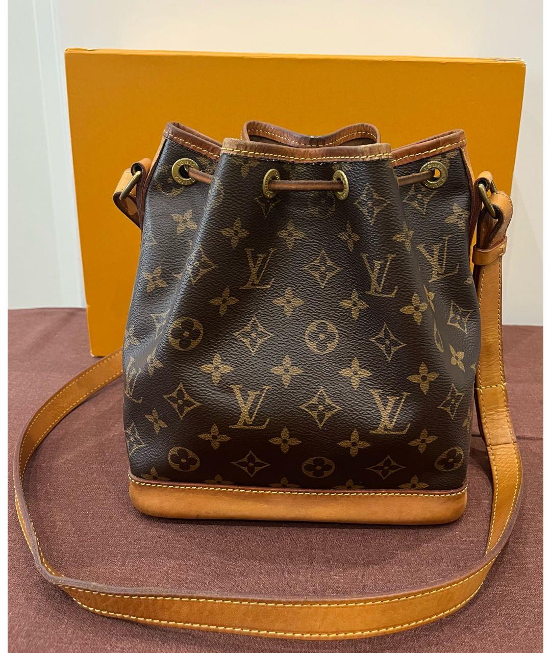 LOUIS VUITTON Коричневая сумка через плечо, фото 3