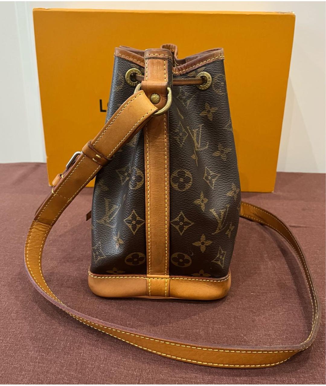 LOUIS VUITTON Коричневая сумка через плечо, фото 4