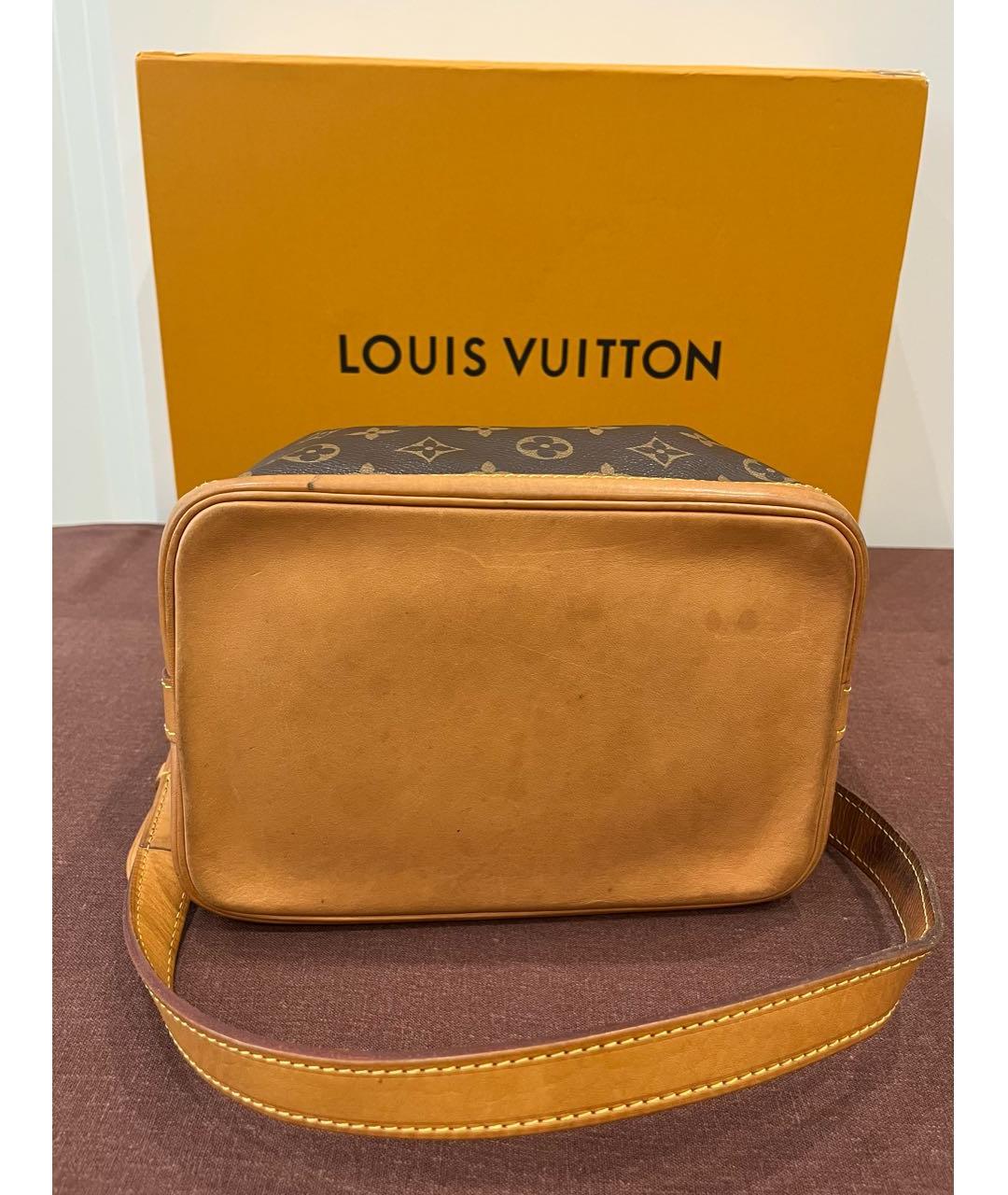 LOUIS VUITTON Коричневая сумка через плечо, фото 5