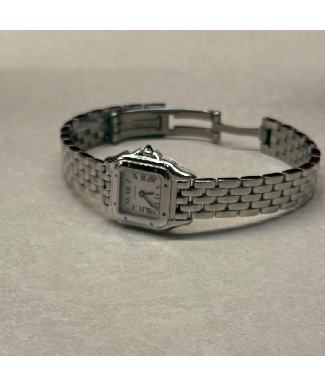 CARTIER Серебряные серебряные часы, фото 4