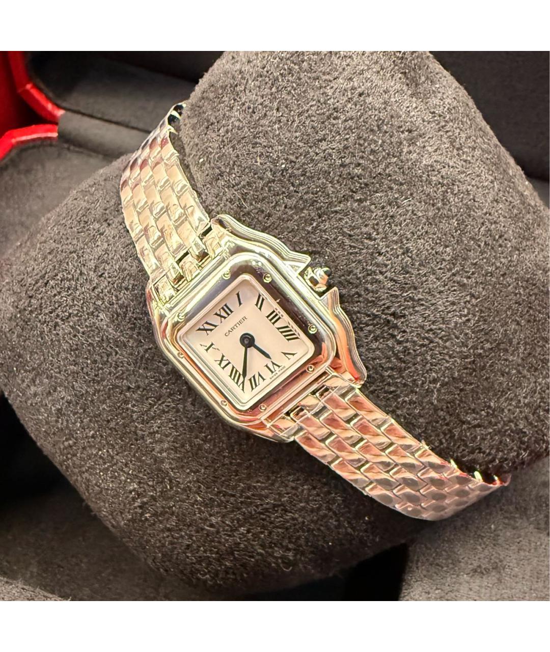 CARTIER Серебряные серебряные часы, фото 2