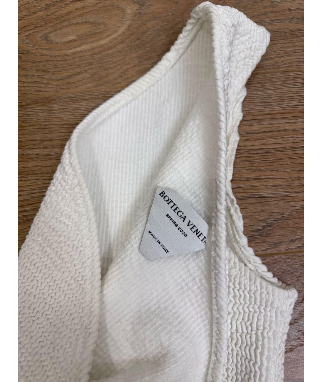 BOTTEGA VENETA Белая майка, фото 3