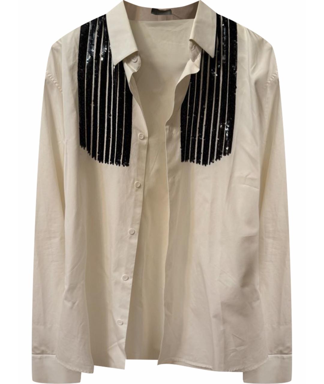 DIOR HOMME Белая хлопковая классическая рубашка, фото 1