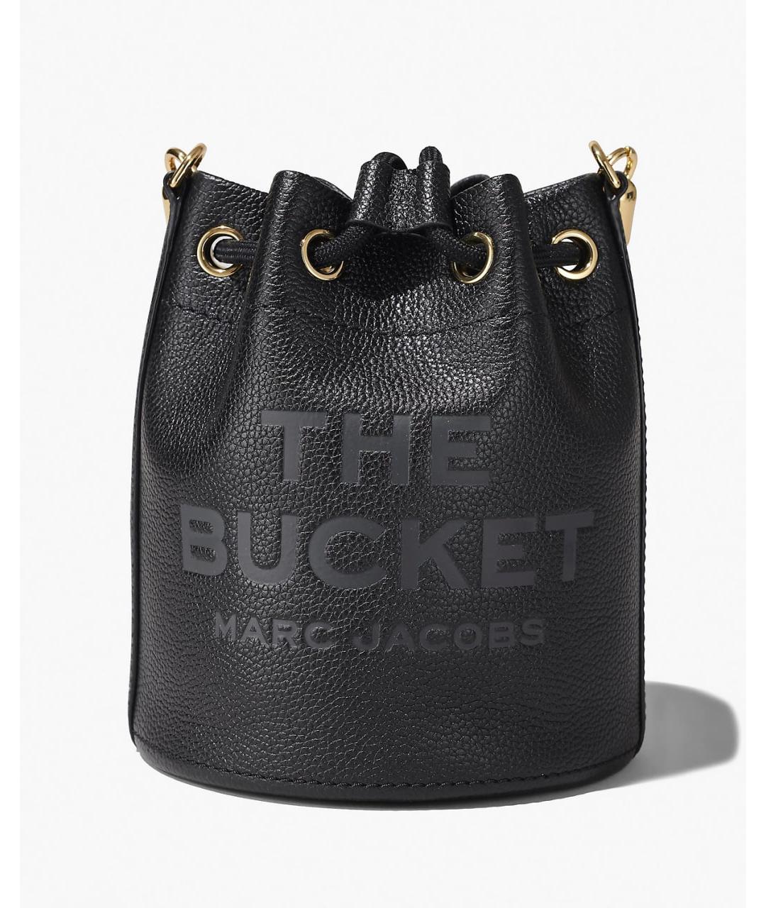 MARC JACOBS Черная кожаная сумка тоут, фото 2