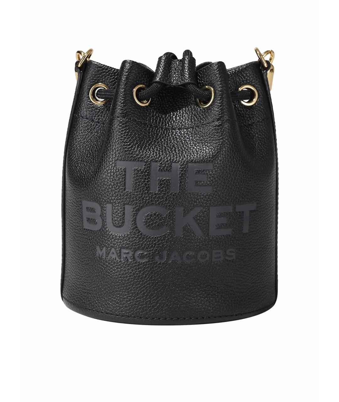 MARC JACOBS Черная кожаная сумка тоут, фото 1