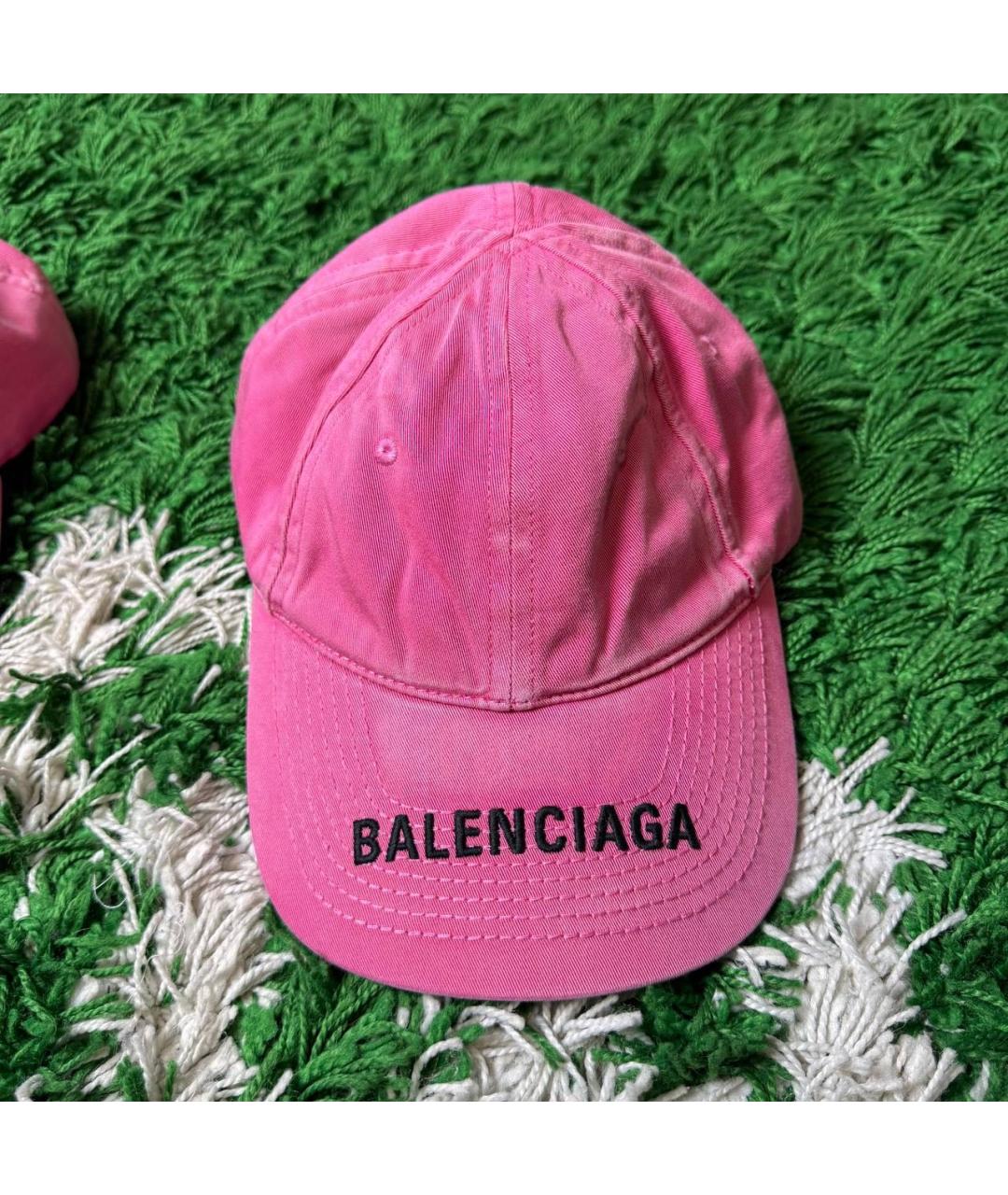 BALENCIAGA Розовая кепка/бейсболка, фото 2
