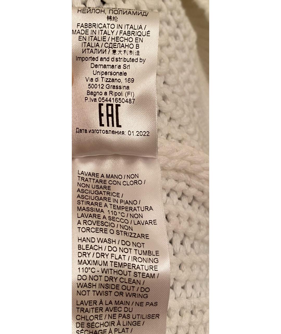 ERMANNO SCERVINO Белая жилетка, фото 7