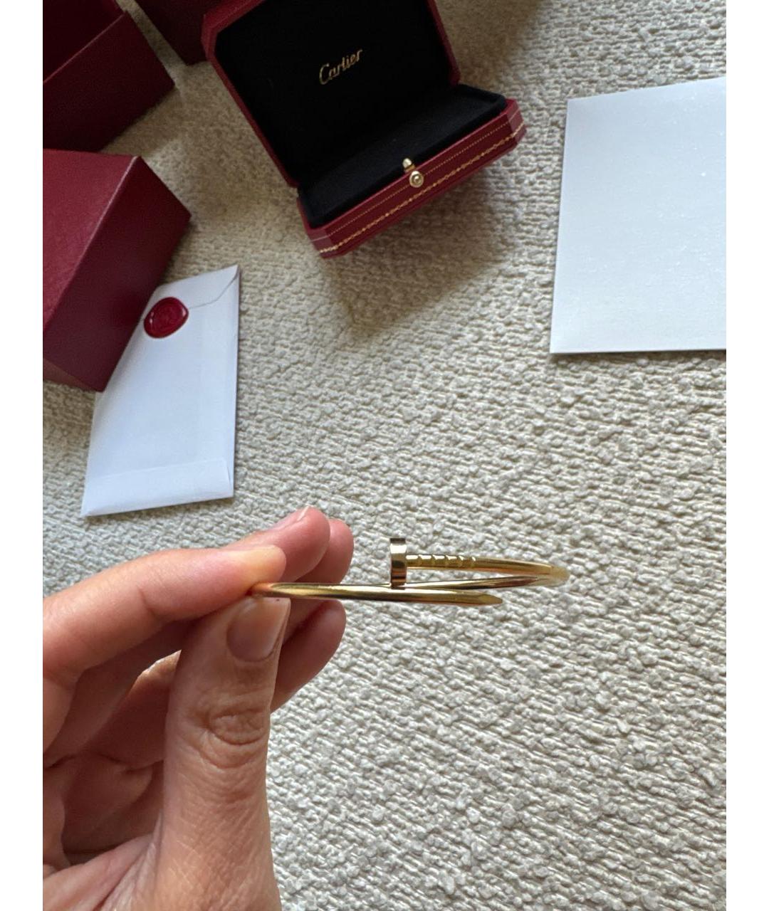 CARTIER Золотой браслет из желтого золота, фото 4